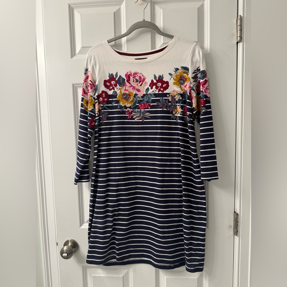 Joules Riviera Print Cotton Dress
